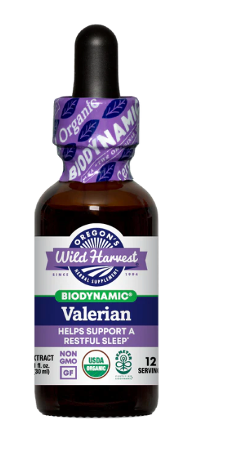 Valerian, Biodynamic Herbal Tonic 1 oz