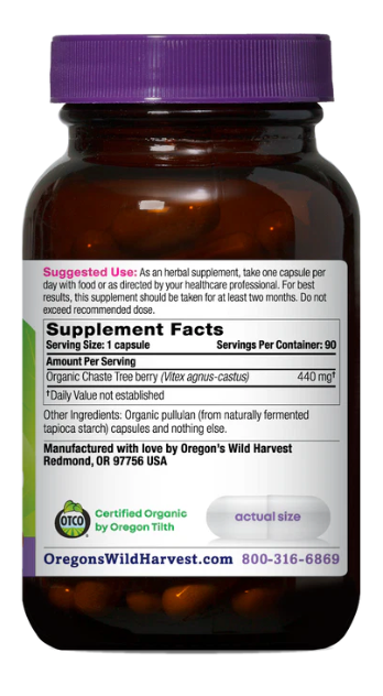 Chaste Tree | Capsules  90ct