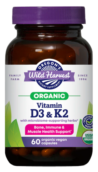 Vitamin D3 & K2 | Capsules 60ct