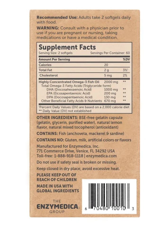Aqua Biome Maximum Strength Omega 3