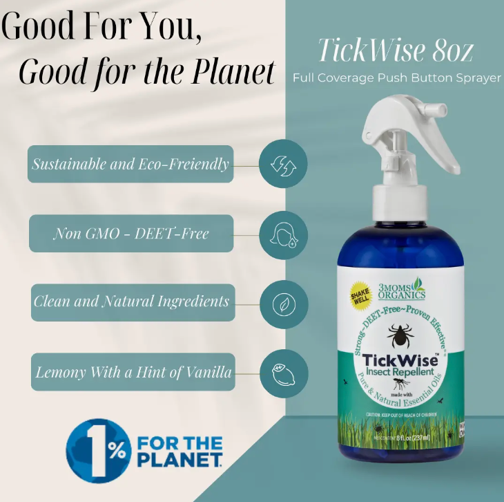 Tickwise By 3 Moms Organics 8oz