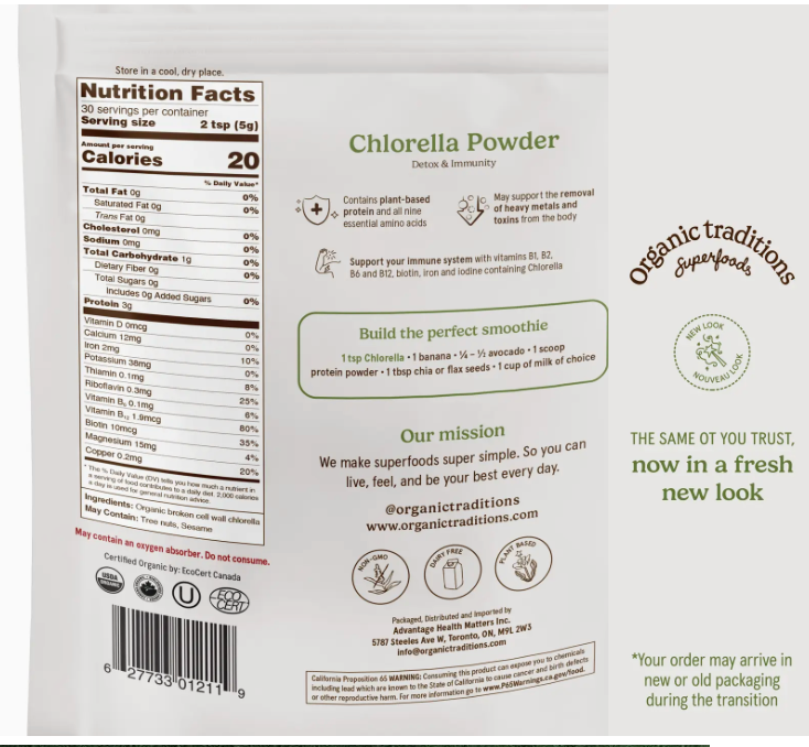 Chlorella Powder