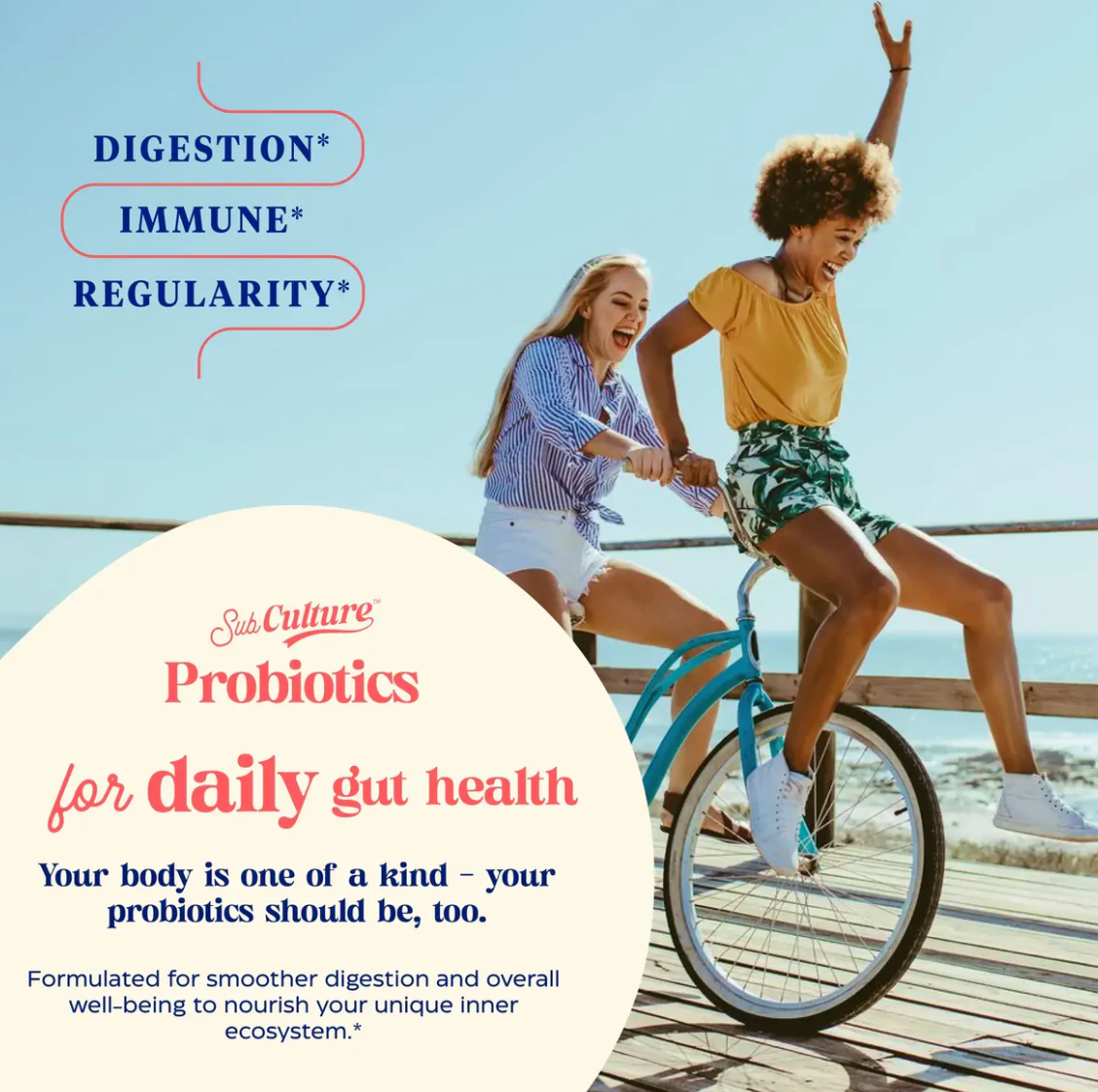 SubCulture™ Probiotic for Daily Gut Health