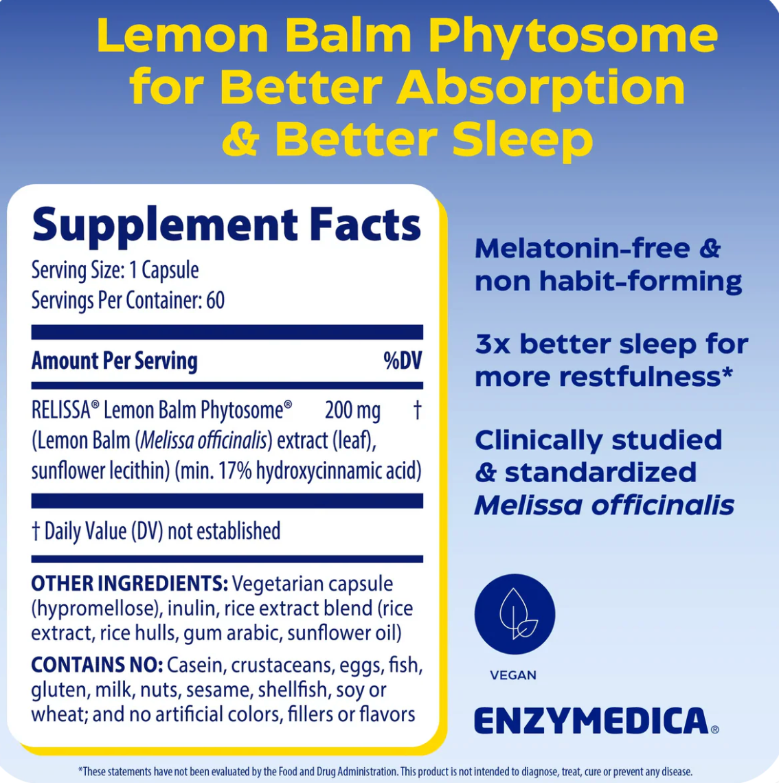 Sleep & Stress Lemon Balm Phytosome®