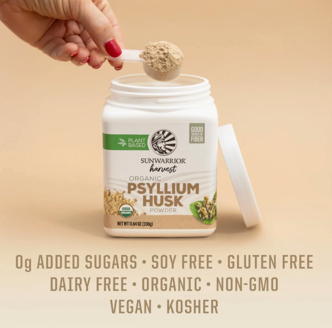 Harvest Psyllium Husk Powder - Organic, Plant-Based