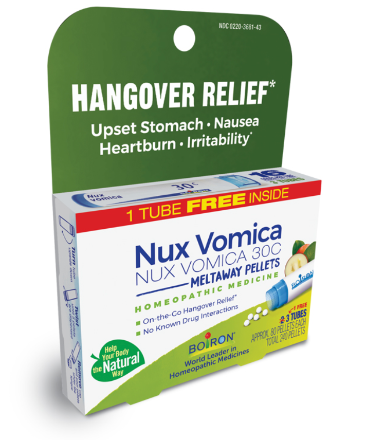 Nux Vomica 30c Pellets Bonus Care Pack | Hangover Relief