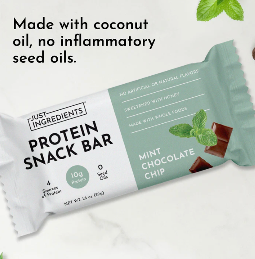 Mint Chocolate Protein Bars