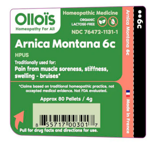 Arnica Montana 6c Local & Recent Symptoms
