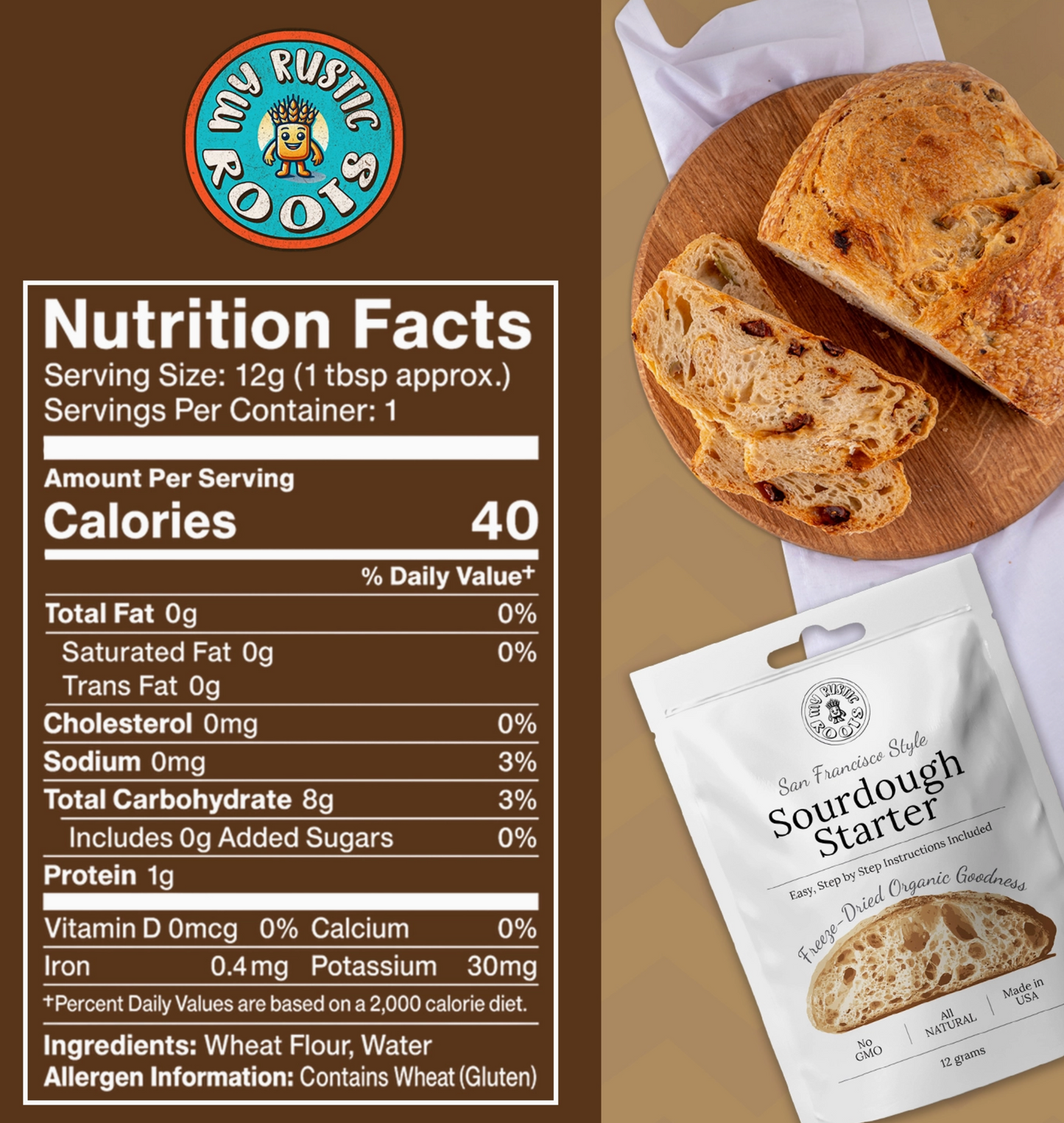 Original Sourdough Starter Culture | Organic