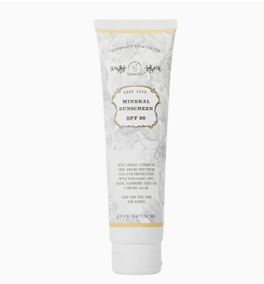 Reef Safe Vegan Mineral Face and Body Sunscreen with Tremell