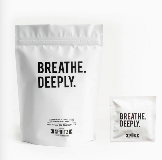 Breathe Deeply Towelettes 7 Day Bag