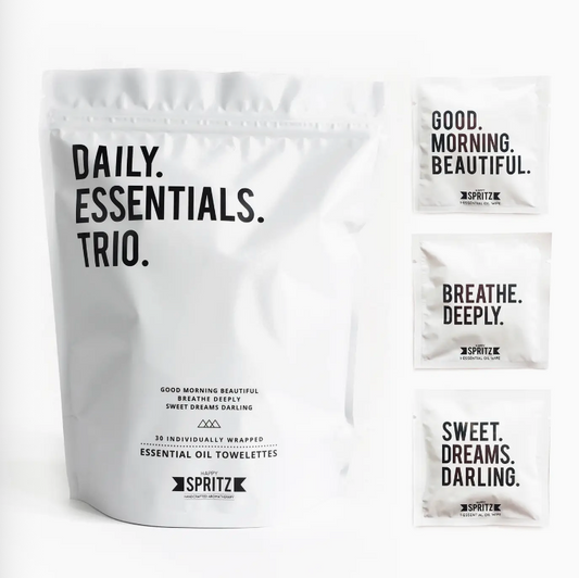 Daily Essentials Trio Mixed Towelette Bag
