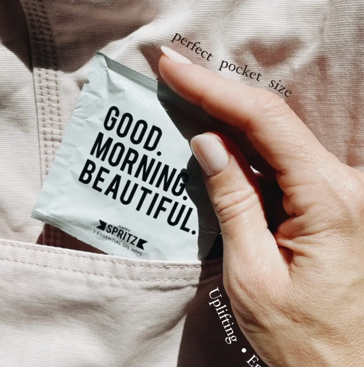 Good Morning Beautiful Towelette 7 Day Bag