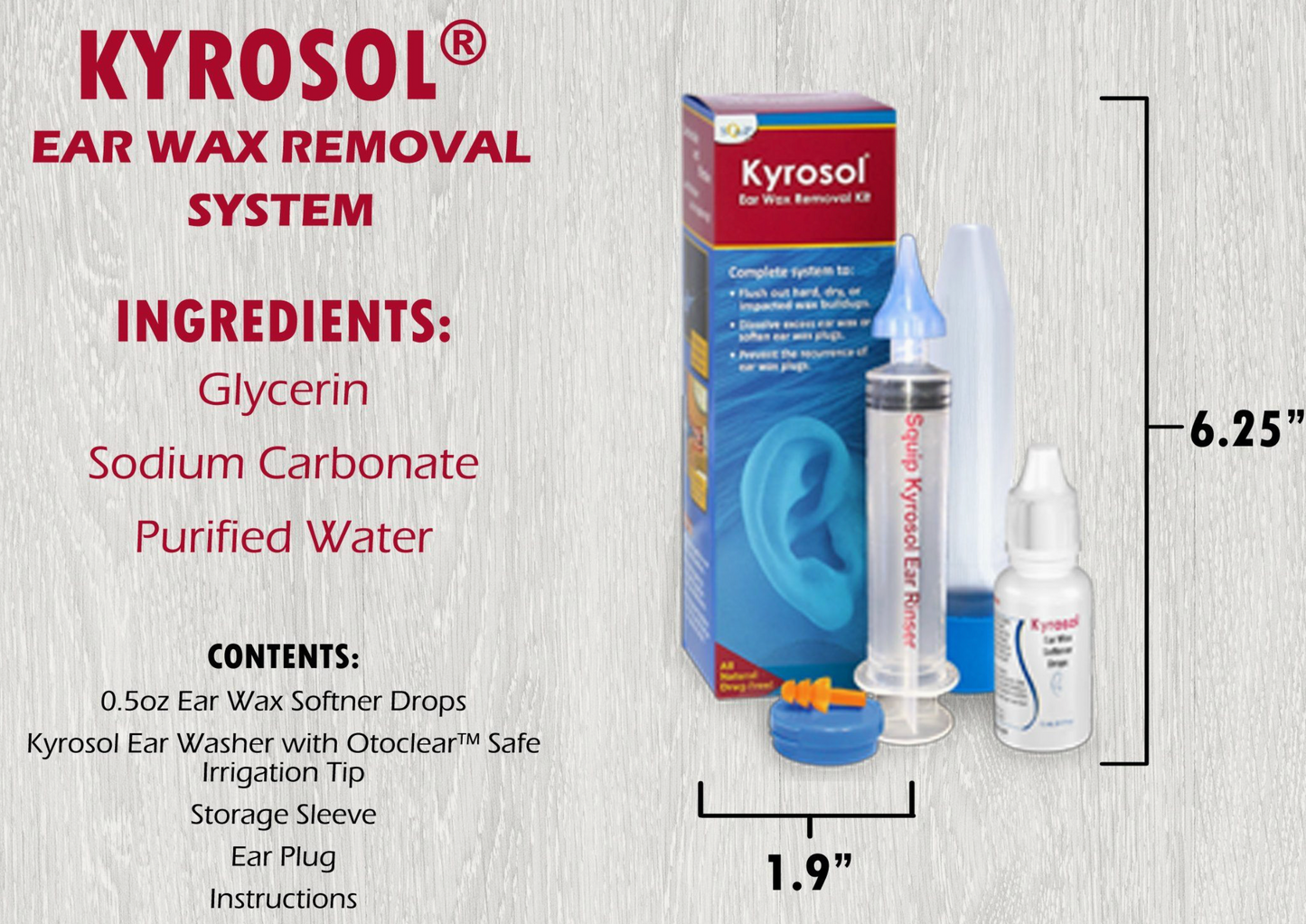 Kyrosol Ear Wax Removal System