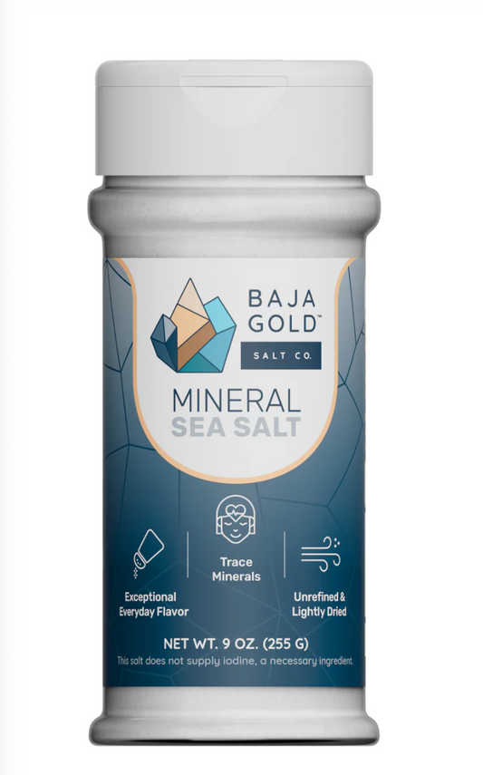 Baja Gold Mineral Sea Salt - Shakers and Refills