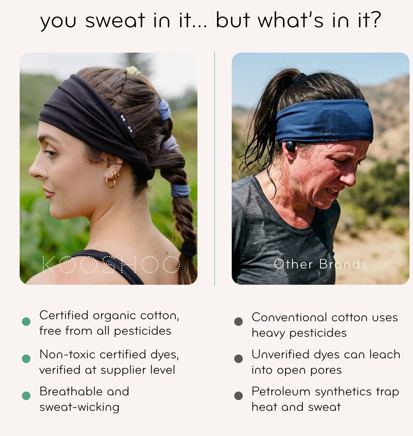 Multi-Use, Organic Cotton Twist Headband