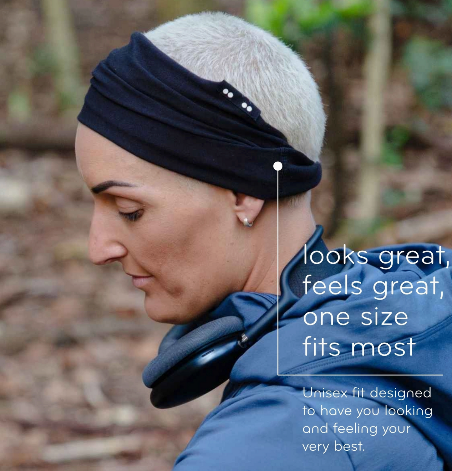 Multi-Use, Organic Cotton Twist Headband