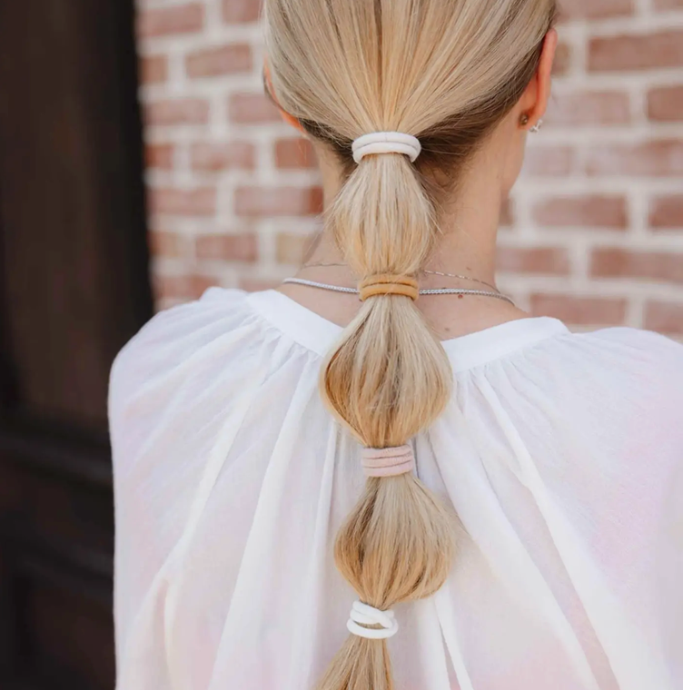 Plastic-Free Round Hair Ties - Mondo 4-pack