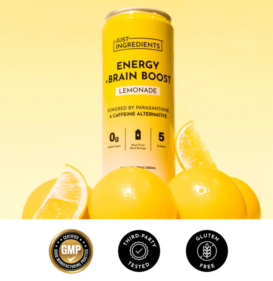 Lemonade Energy + Brain Boost 12 oz