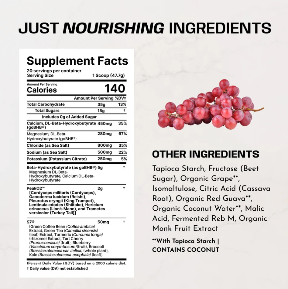 Grape Endurance Powder