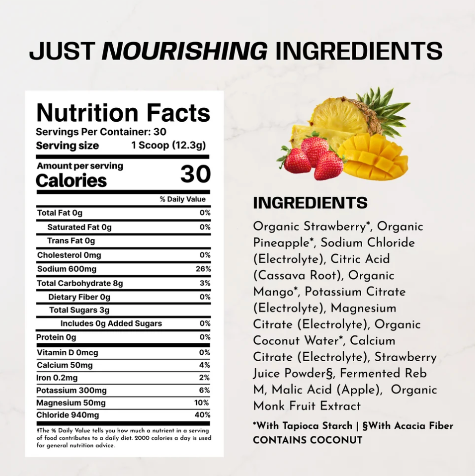 Strawberry Performance Electrolytes