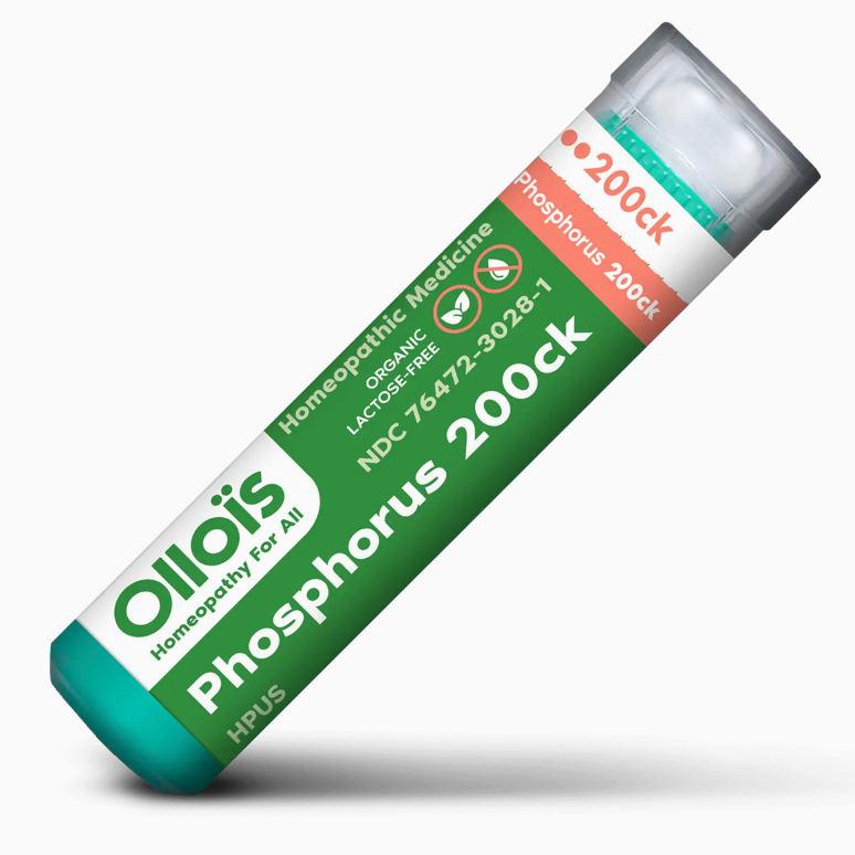 Olloïs Phosphorus 200CK Vegan Organic kosher, 80 Pellets