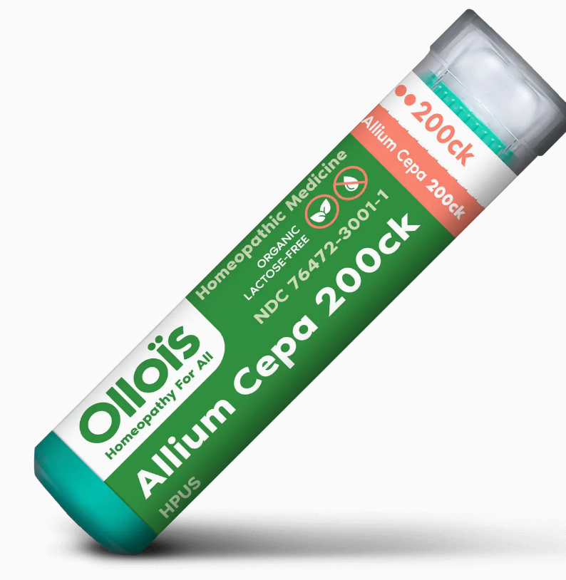 Olloïs Allium Cepa 200CK Vegan Organic Kosher, 80 Pellets