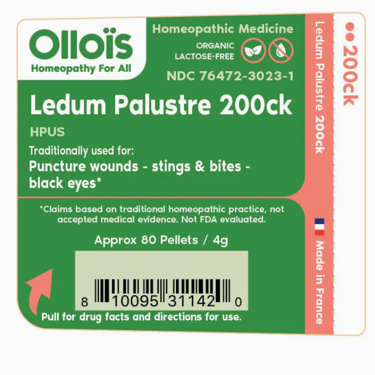 Olloïs Ledum Palustre 200CK Vegan Organic Kosher, 80 Pellets