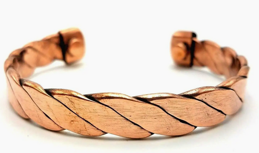 Pure Copper Magnetic Bracelet Arthritis Pain Therapy