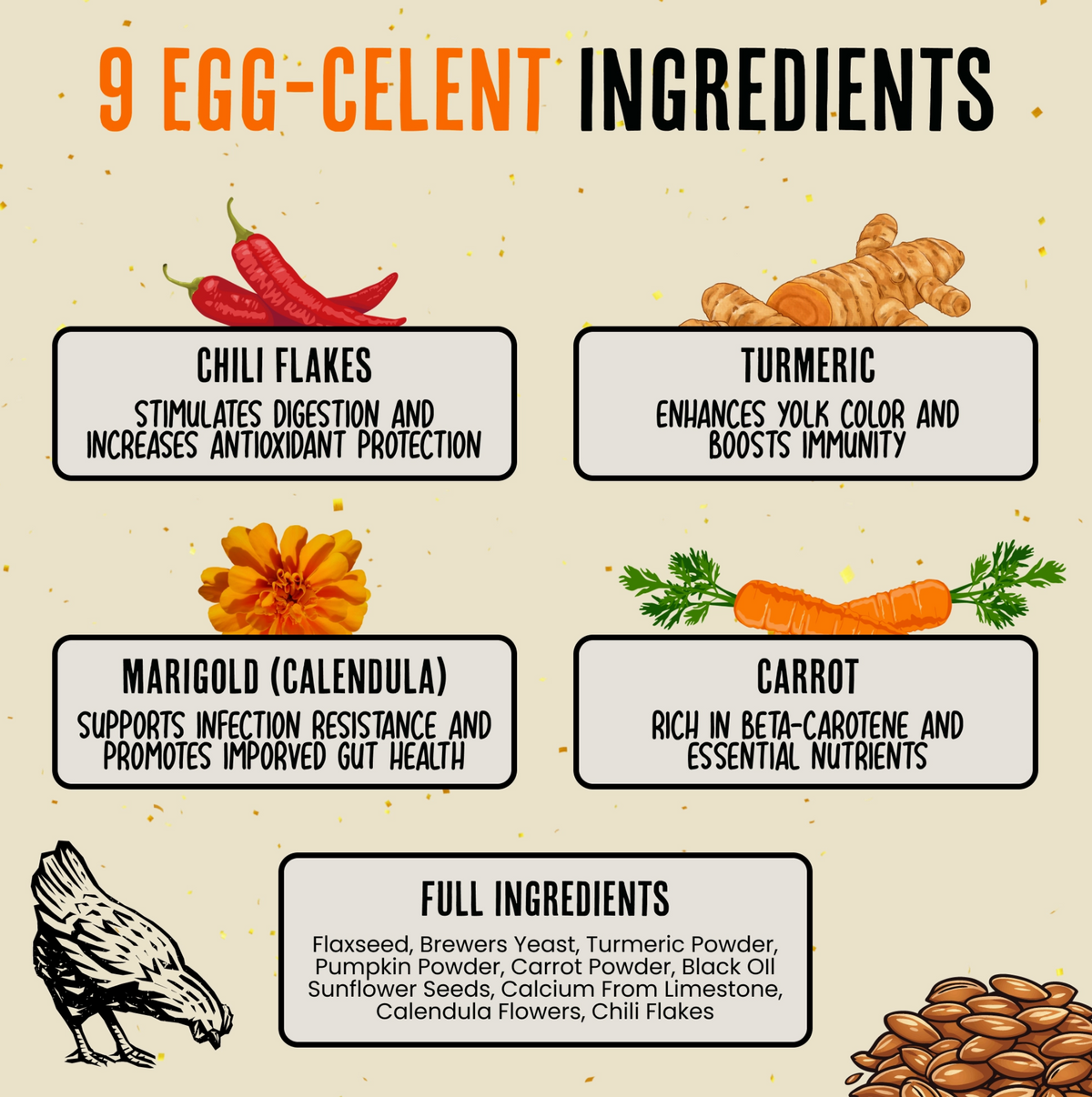 Gold Dust Daily Egg Booster