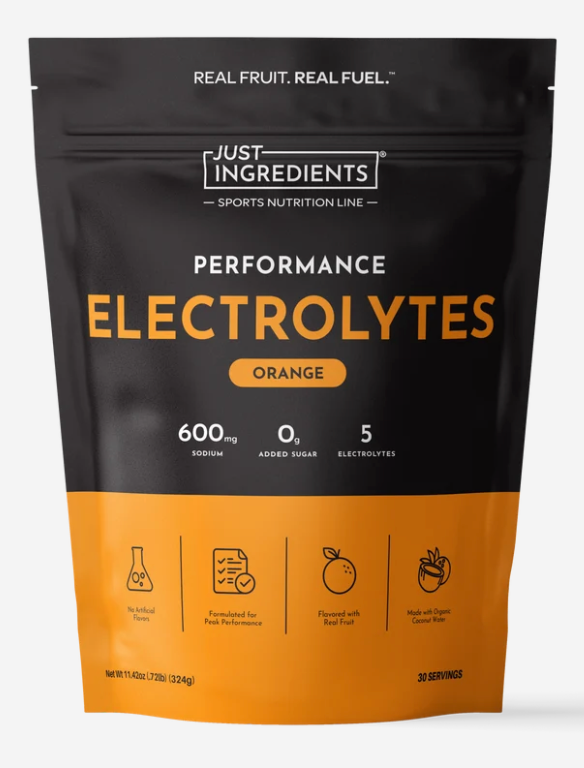 Orange High Sodium Electrolytes - 30 servings