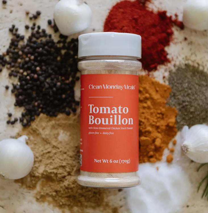 Tomato Bouillon with Slow Simmered Chicken Stock Powder