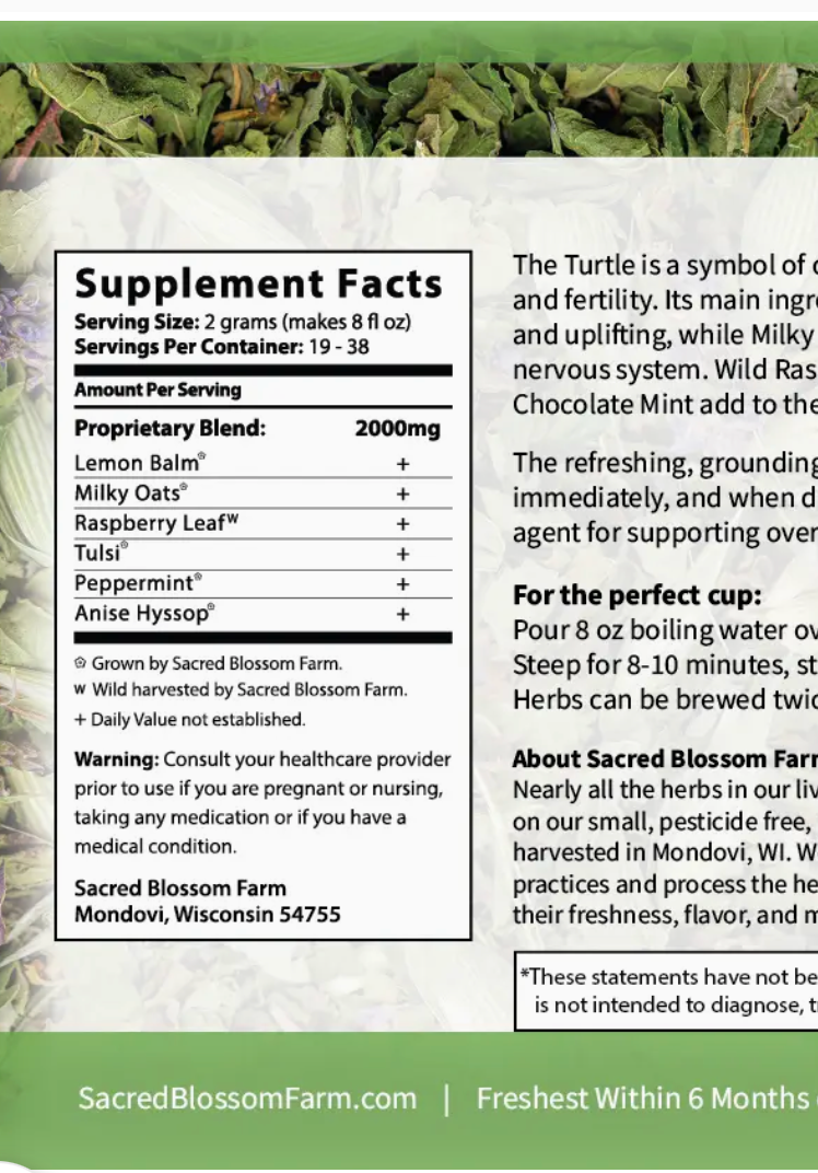 Turtle Herbal Tea
