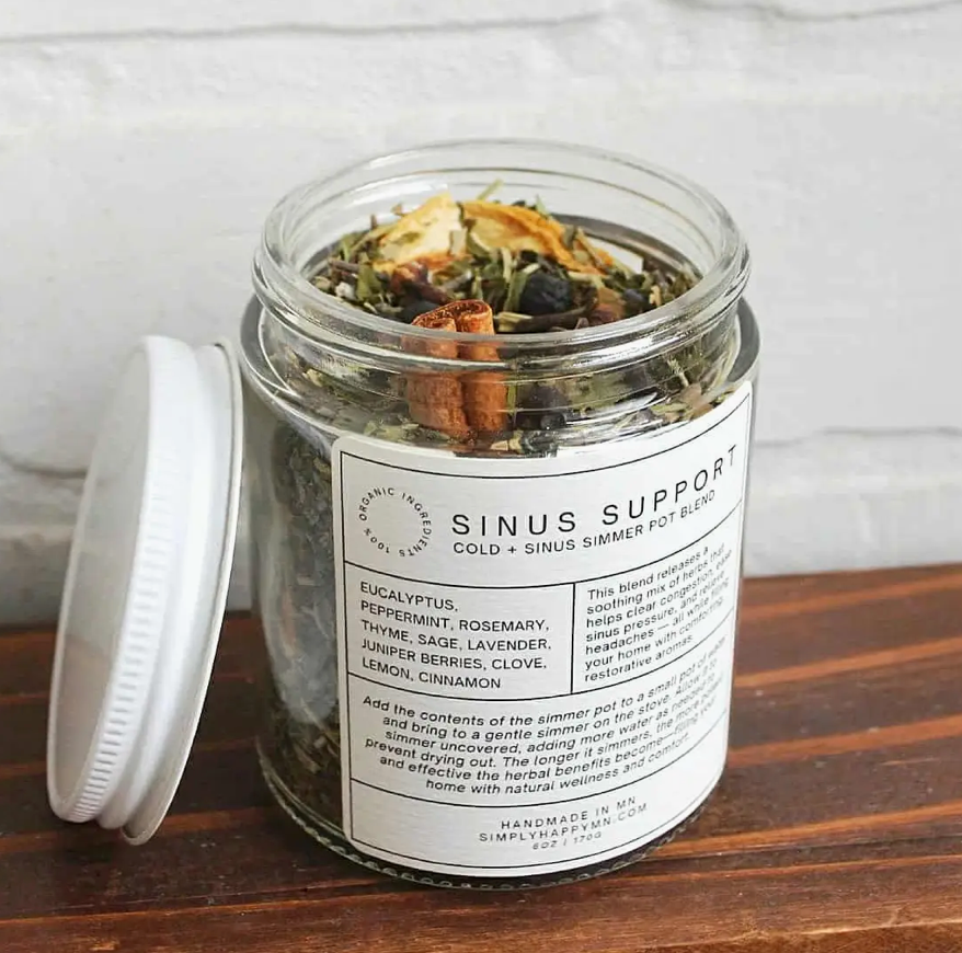 Sinus Support | Cold + Sinus Simmer Pot Blend