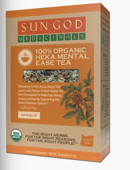 Organic Heka Mental Ease 2oz