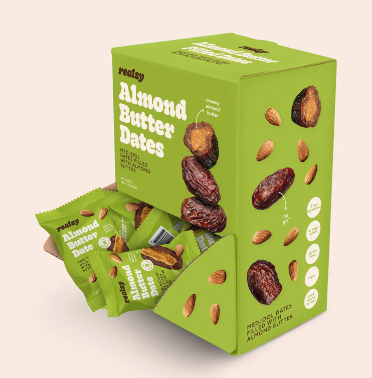 Almond Butter Dates