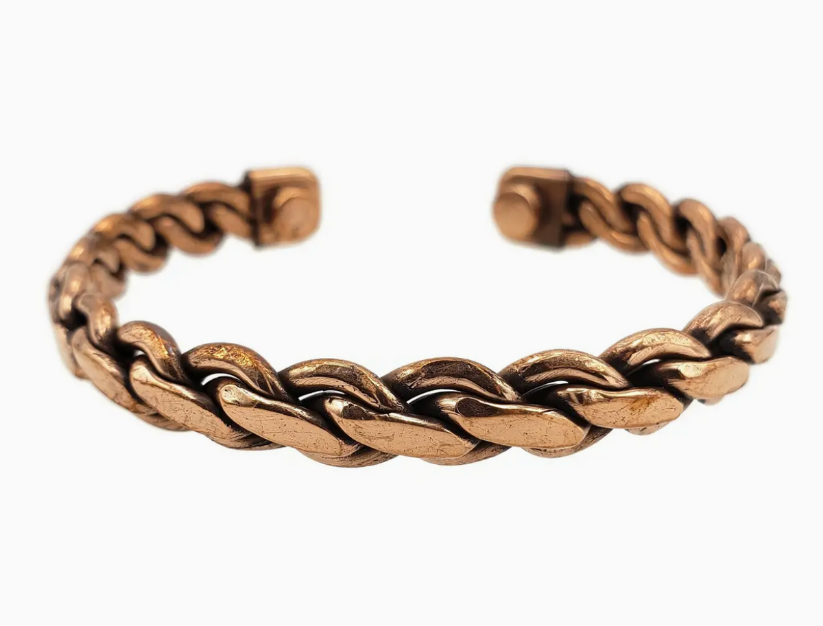 Pure Copper Magnetic Bracelet Arthritis Pain Therapy