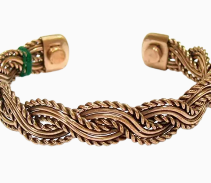 Pure Copper Magnetic Bracelet Arthritis Pain Therapy