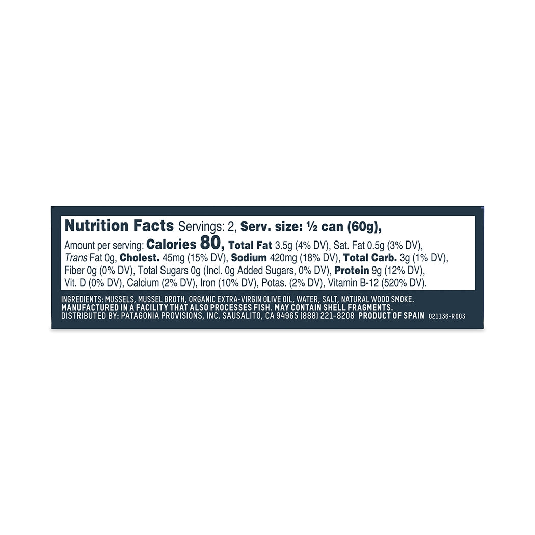 Tinned Fish - Mussels