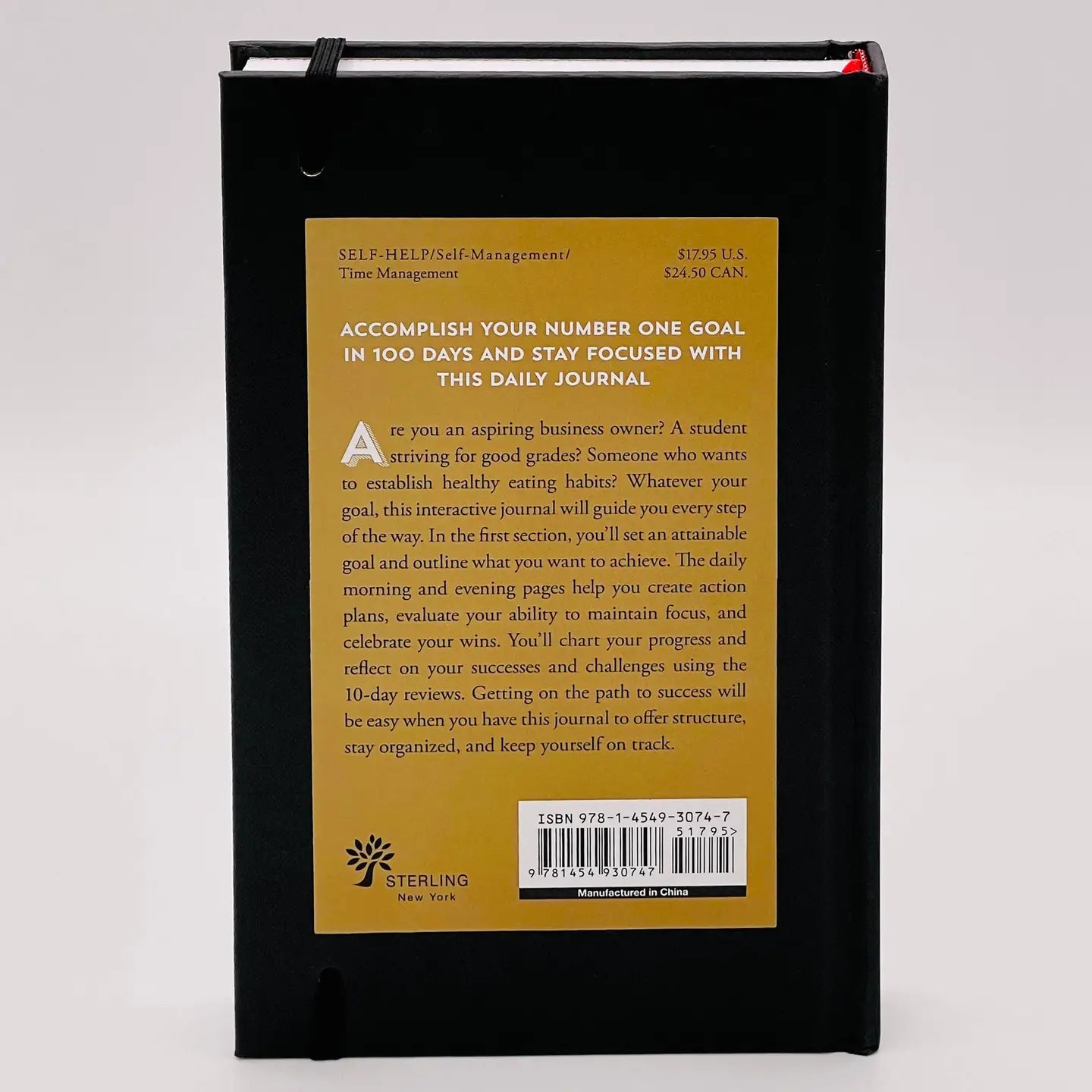 The 100-Day Goal Journal: Accomplish What Matters To You