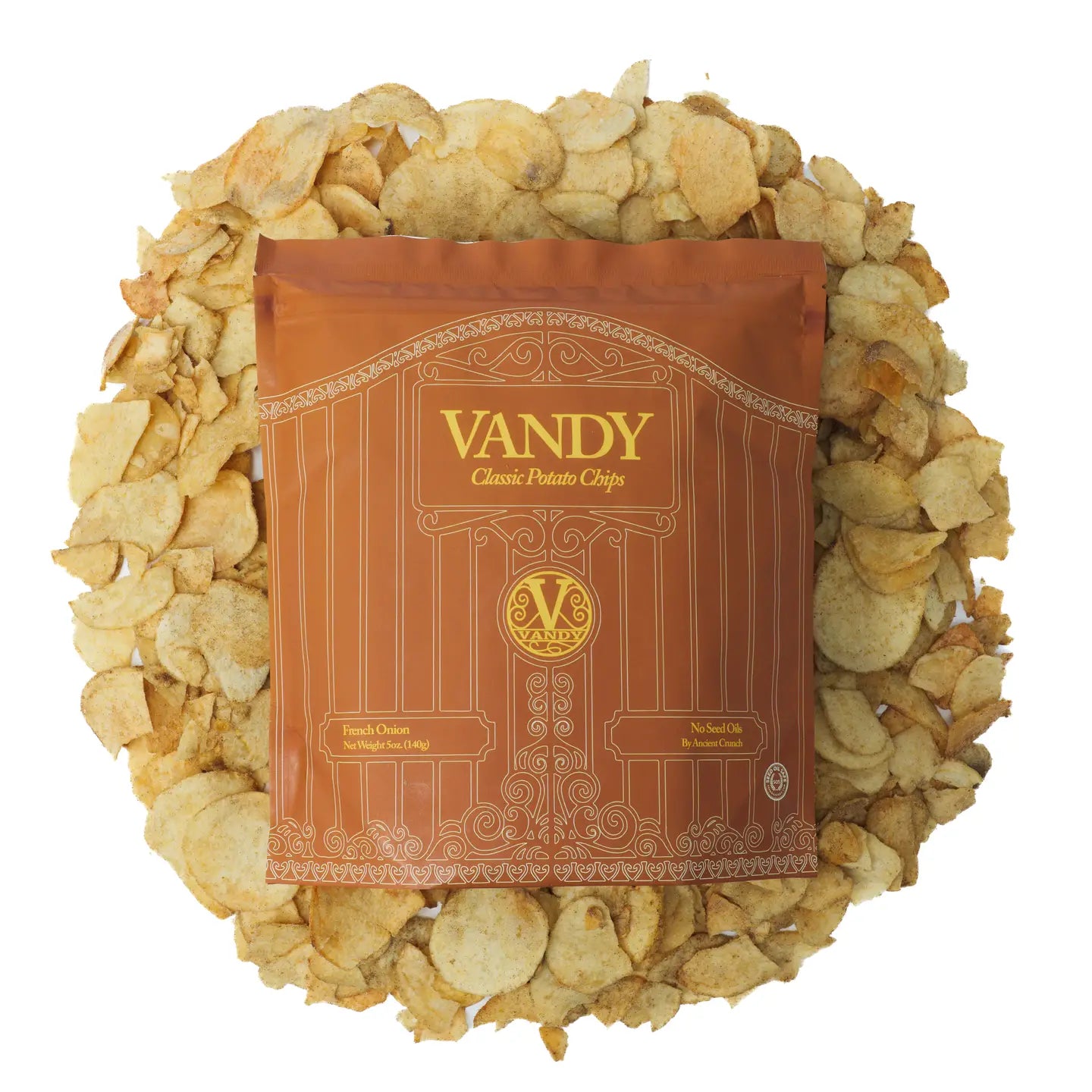Vandy Crisps, French Onion, 5oz