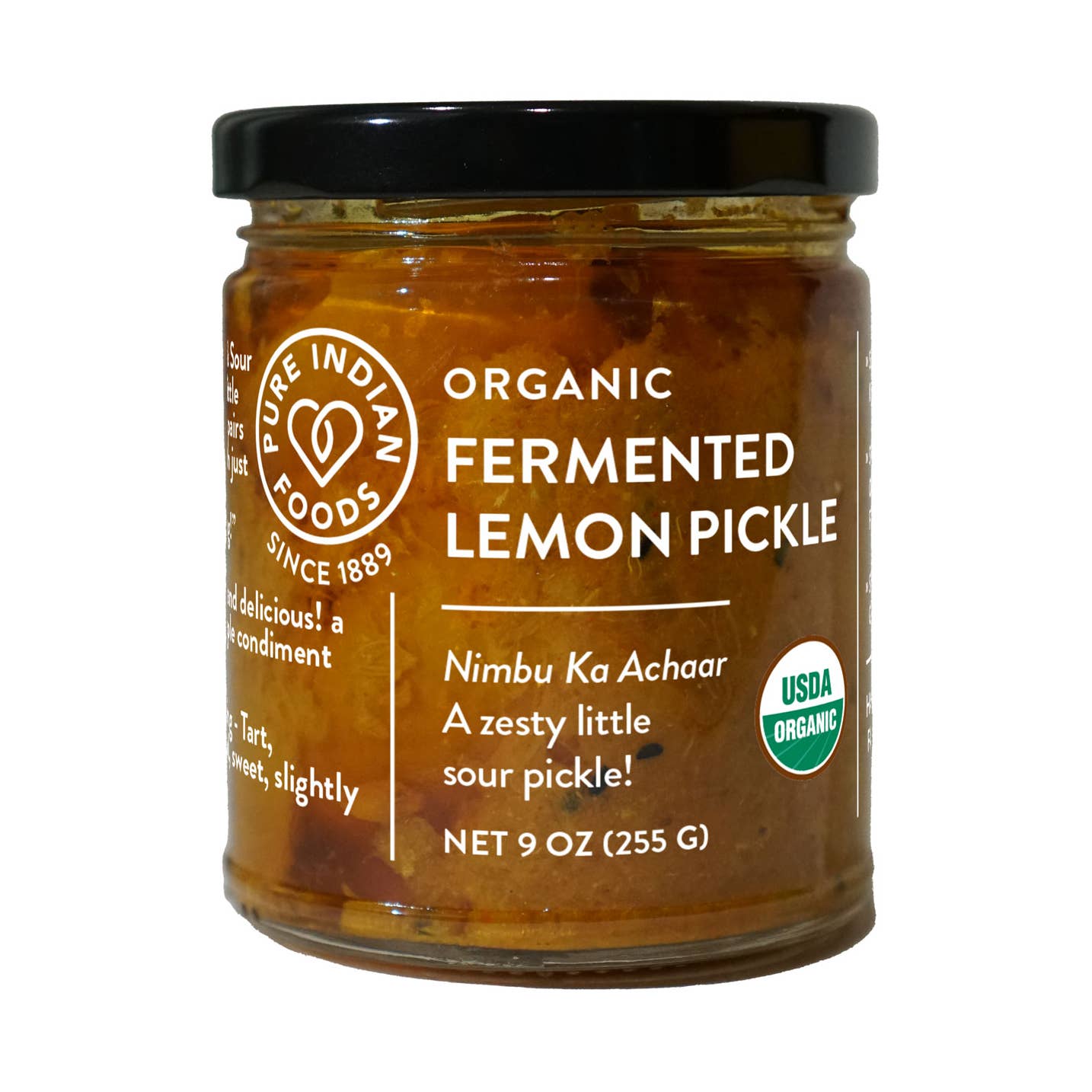 Fermented Lemon Pickle, Certified Organic - 9 oz