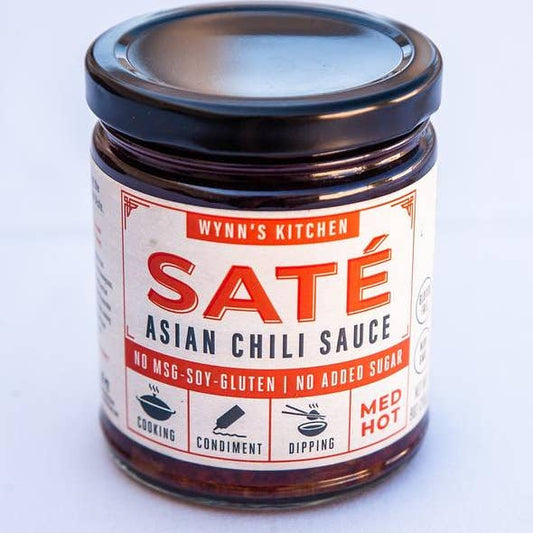 Saté Asian Chili Sauce -Keto Friendly- Non-Gmo Verified