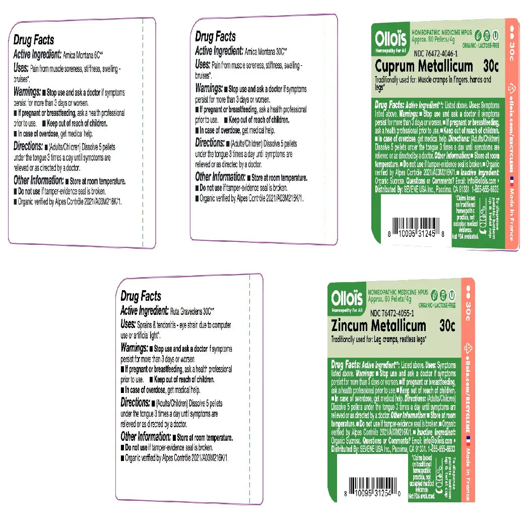Sport - 5 Homeopathic Remedies Ollokit