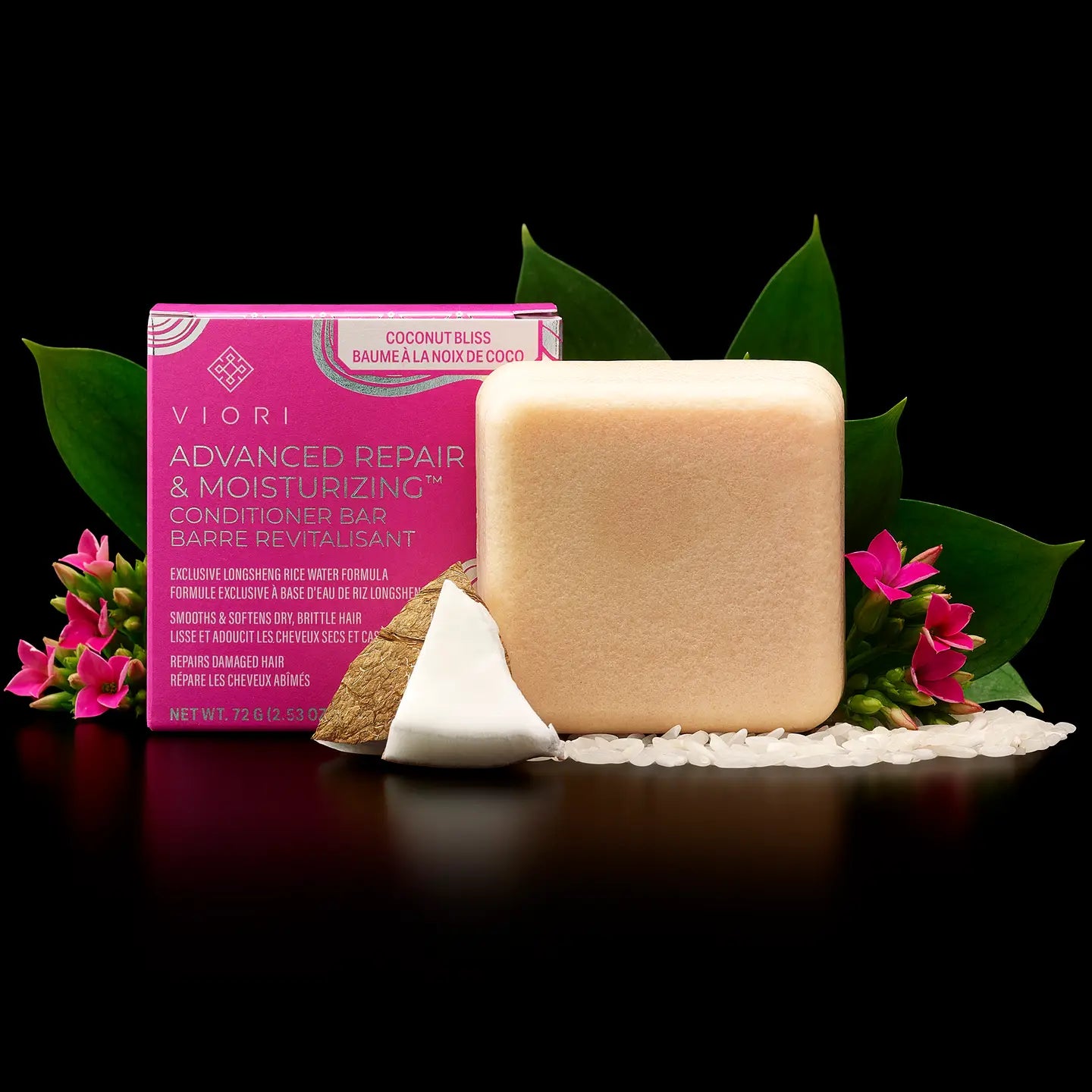 Rice Water Conditioner Bar | Adv. Repair | Coconut Bliss