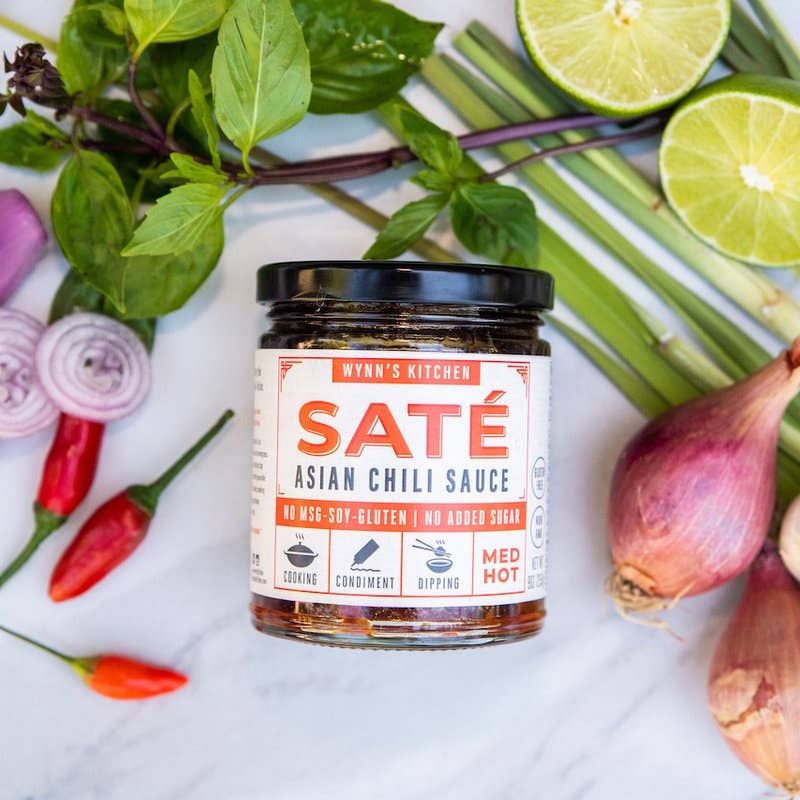 Saté Asian Chili Sauce -Keto Friendly- Non-Gmo Verified