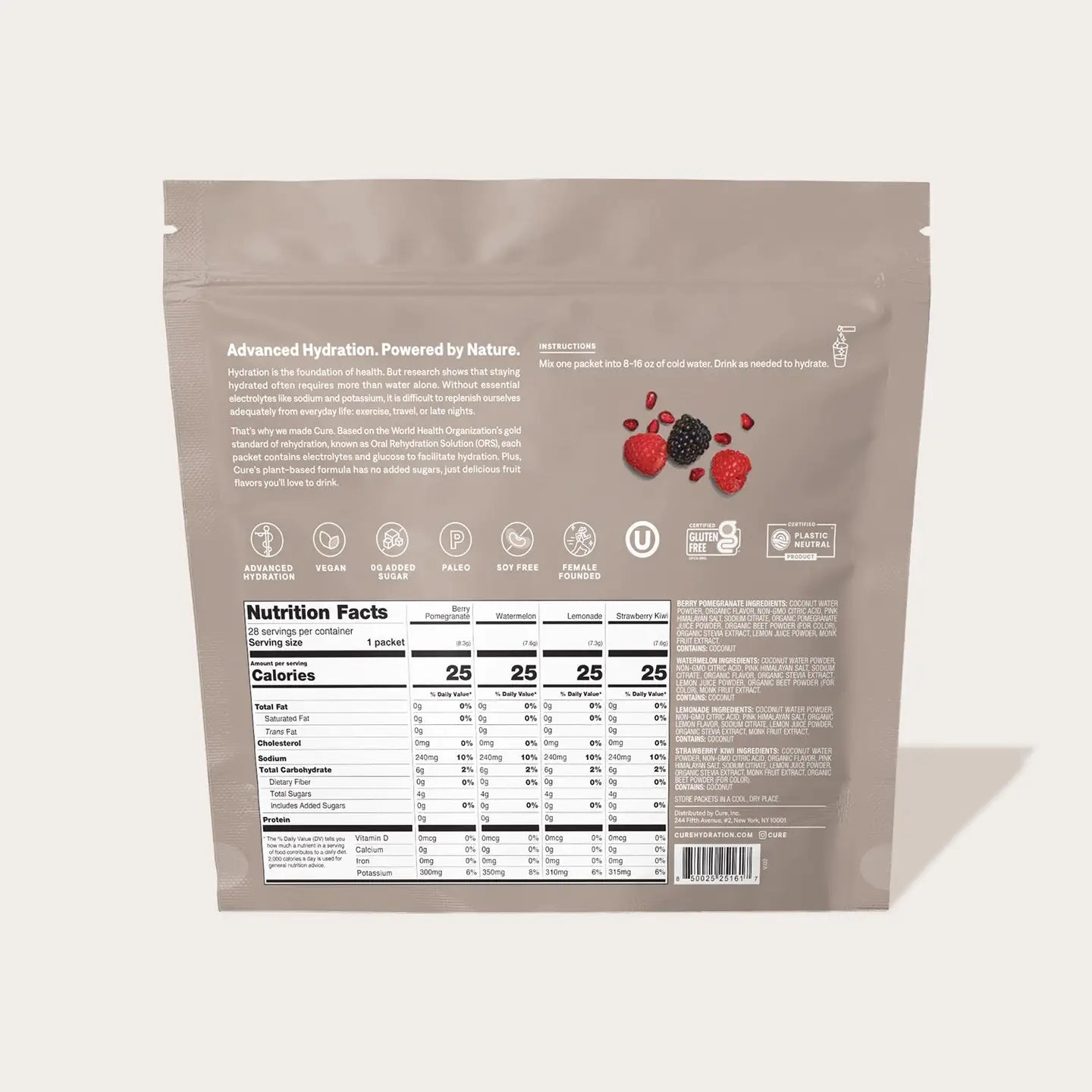 Electrolyte Hydrating Drink Mix - Classic Mix