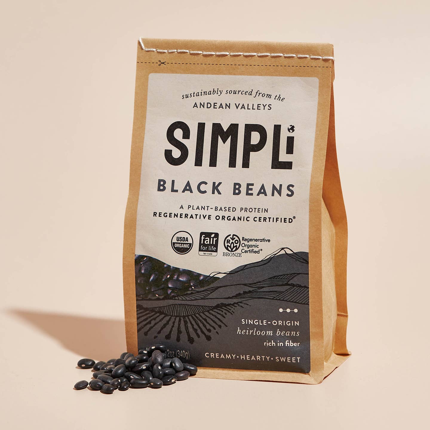 SIMPLi Regenerative Organic Certified® Black Beans