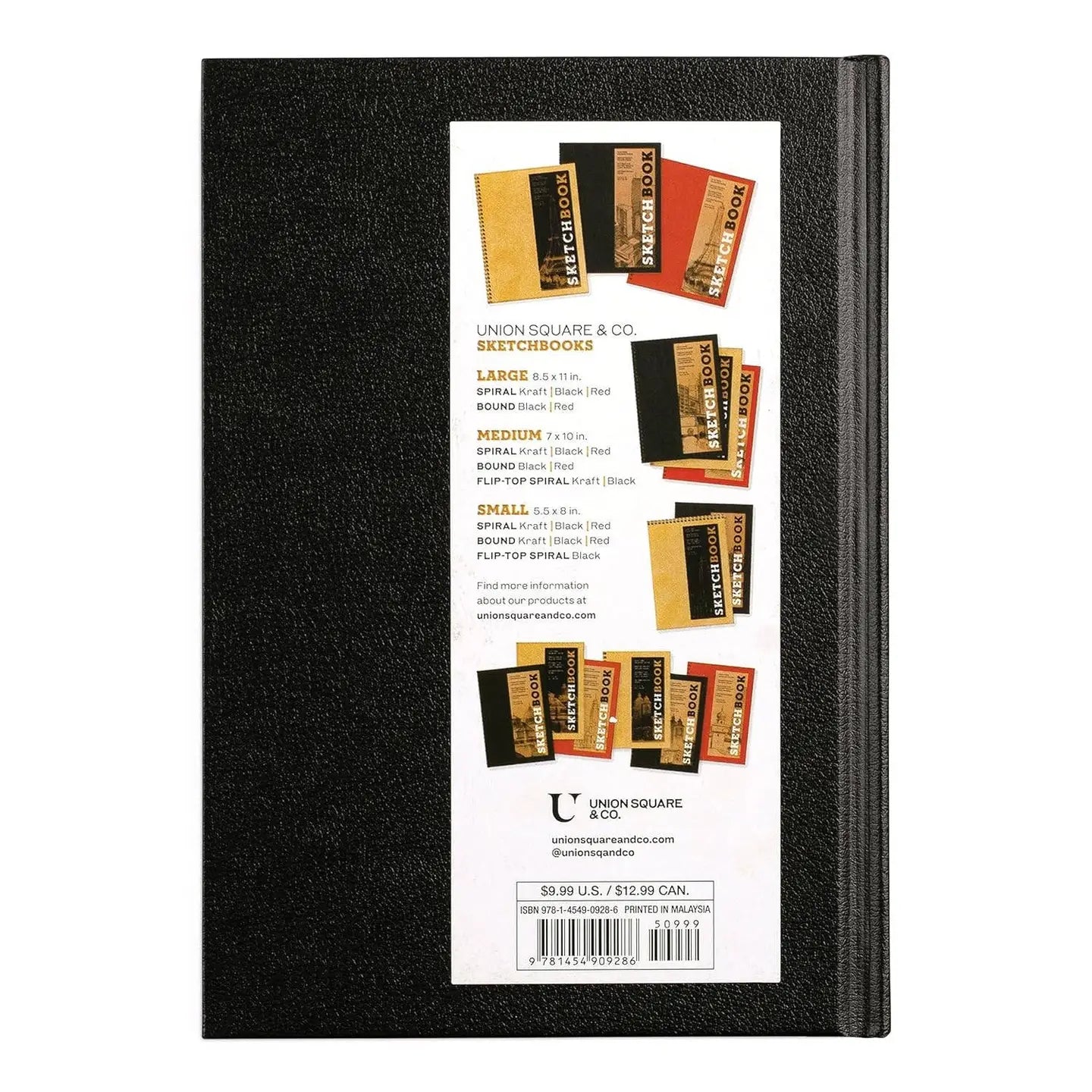 Small Sketchbook 5.5 X 8" - Bound Hardcover