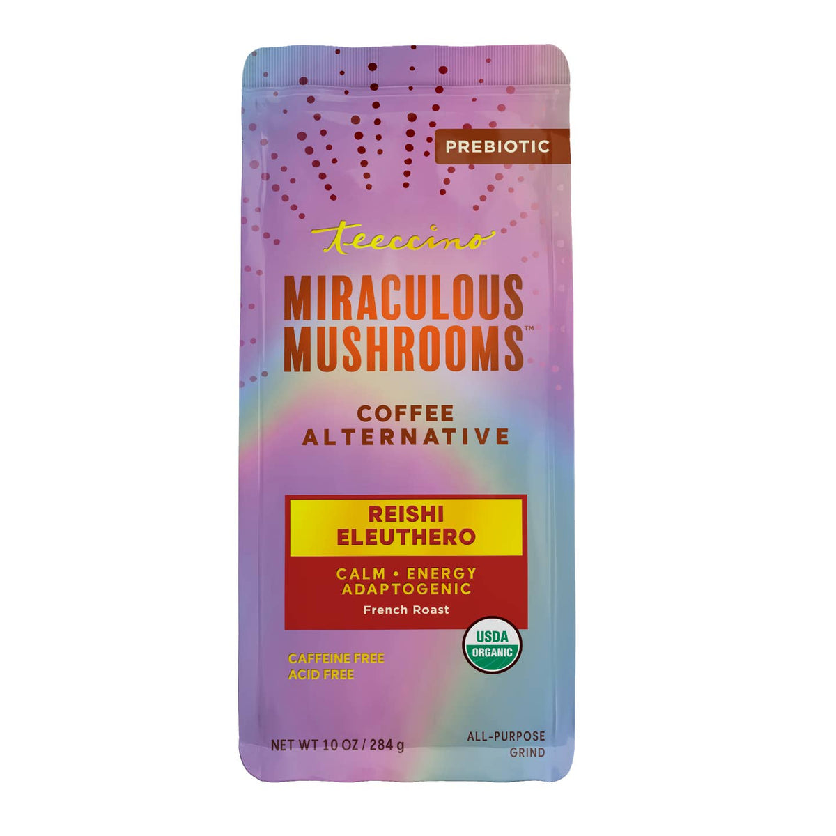 Reishi Eleuthero Mushroom Herbal Coffee-Organic